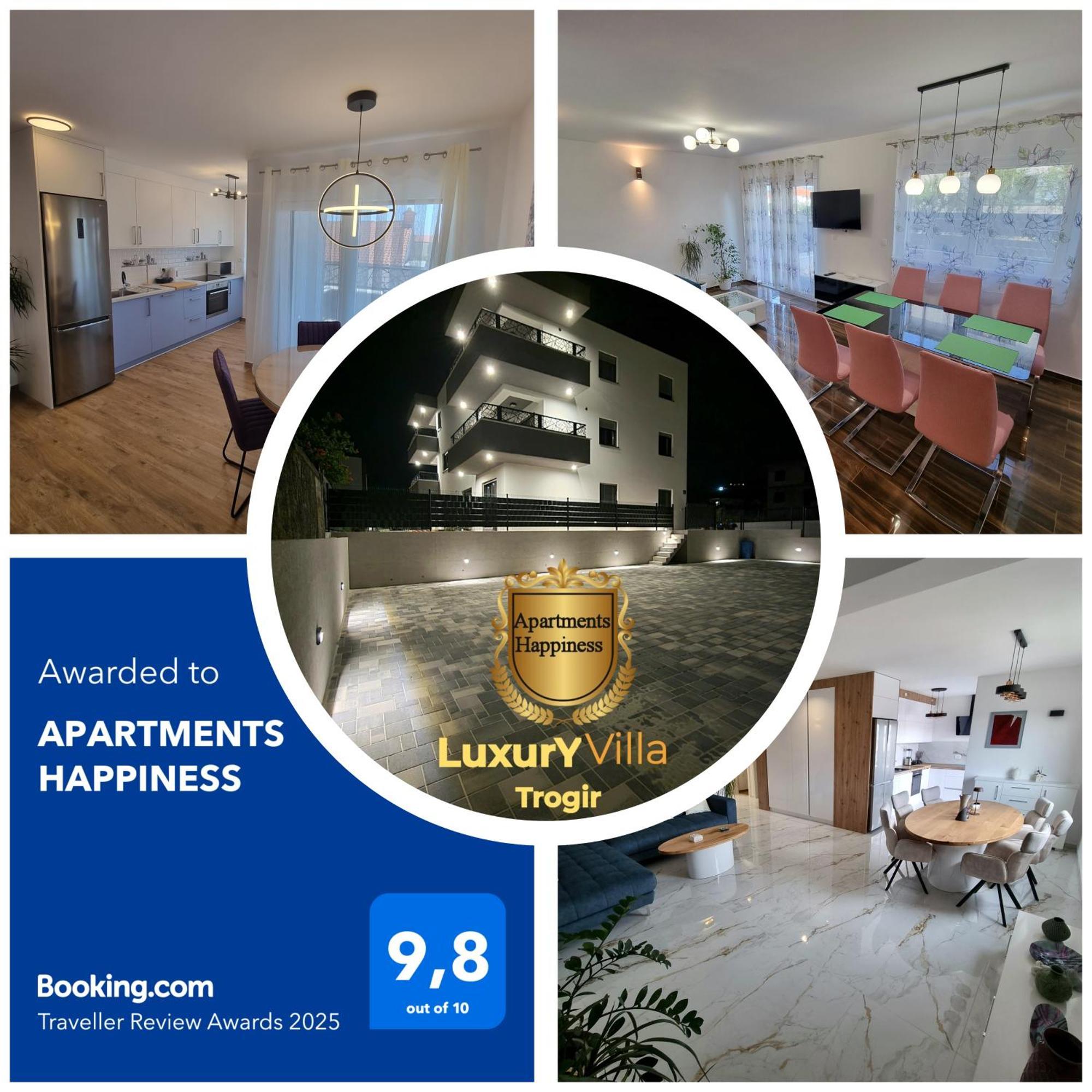 Apartments Happiness Trogir Bagian luar foto